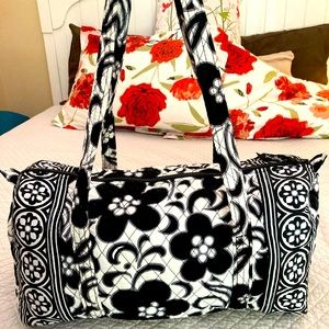 Vera Bradley Night & Day medium travel duffle